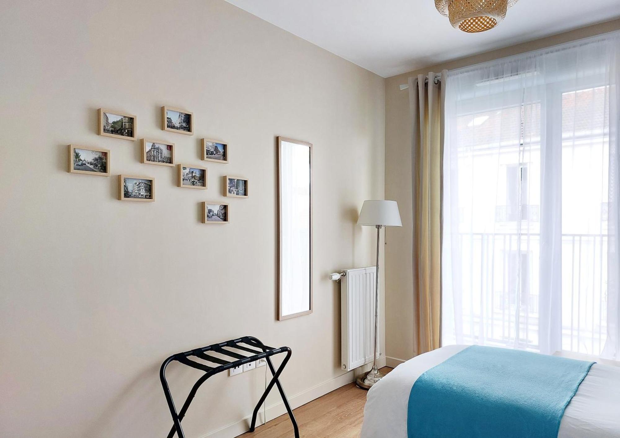 "Starry In So" 47M2, Lits Jumeaux, Parking Gratuit, Rue Calme Et Arboree, Metro 10 Min, Stade De France 24Min A Pied Saint-Ouen  Exterior photo
